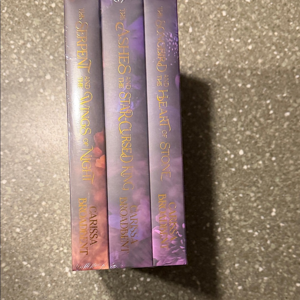 Bookish Box Crowns of Nyaxia books 1-3 by Carissa broadbent